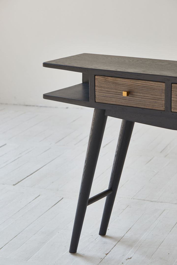 SANTOS CONSOLE TABLE OAK & RECYCLED ELM image 3